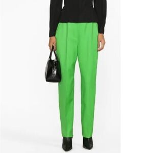 NWT Alexander McQueen
wool cigarette-cut trousers.Size 40